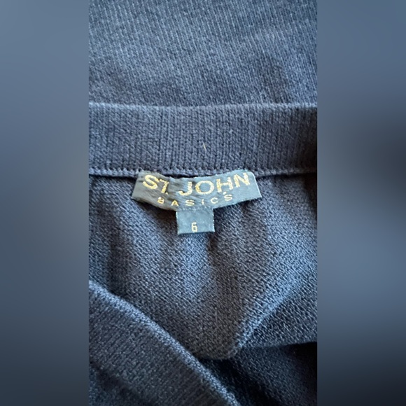 St. John Classic Black Maxi Skirt - Picture 3 of 3